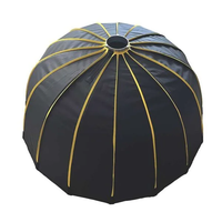 Triopo KL-105 pour Softbox 105CM Speedbox Easy Lock Collapsible Silver Beauty Dish Diffuser Bowens Mount