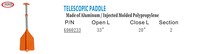 Foyo Vente en gros Aluminium Outrigger Canoë Kayak Paddle Pagaie de bateau télescopique bon marché et durable pour le matériel marin