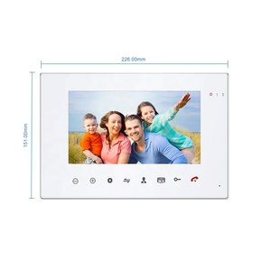 Citofono Video Wifi Cablato Bcomtech Europeo per Più Appartamenti con Schermo da 7 Pollici, Sistema di Videocitofonia da <span class=keywords><strong>Casa</strong></span> a <span class=keywords><strong>Casa</strong></span> - Product Image 2