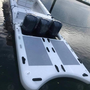 Nouveau grand bateau de pêche gonflable en traîneau de sauvetage avec moteur pour tirer les victimes de l'eau dans les situations de sauvetage - Product Image 2