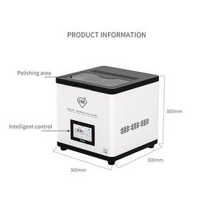 Tbk 938 का एकमात्र फोन स्टैंड स्क्रैच पॉलिशर Lcd Refurbish टूल स्मार्टफोन फ्रंट ग्लास पैनल पॉलिशिंग मशीन होम/खुदरा उपयोग - Product Image 5