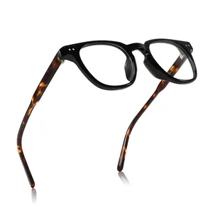 Vintage Frauen Männer hochwertige Acetat Brillen fassungen Brillen tr90 optische Rahmen Brillen