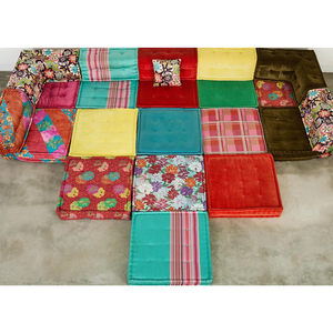 Thiết kế hiện đại cắt Modular phòng khách ghế sofa bộ vải ghế đồ nội thất nhà sofa mAh Jong thành phần - Product Image 2