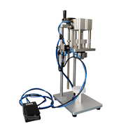 Machine à boucher les flacons de parfum pneumatique de haute qualité, manuelle, pour le remplissage de parfum