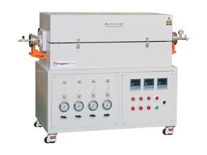 1000-1700C Einzonen-Röhren atmosphäre Vakuum ofen Industrie Heizgeräte Mehr zonen rohrofen - Product Image 3