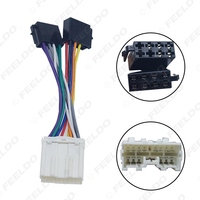 Adaptador de Cable para Conversión de Estéreo de Auto, de Mitsubishi a ISO, Arnés de Cableado para Radio CD, Cable para Unidades Principales Originales