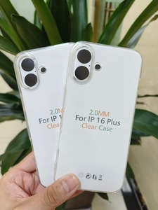 Per iPhone 17 Pro Max custodia trasparente da 2.0mm <span class=keywords><strong>Cover</strong></span> per telefono in TPU angolare rinforzata con assorbimento degli urti per iPhone 17 16 15 14 13 12 - Product Image 6