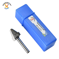 PCD Round Cove Box Router Bit Woodworking Cabinet Porte Panneau Ball Groove End Mill Round Cove Bit pour MDF Contreplaqué