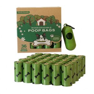 Sacs à déjections canines écologiques et durables personnalisés 2025, sacs à déjections canines biodégradables en plastique compostable pour chiens - Product Image 1
