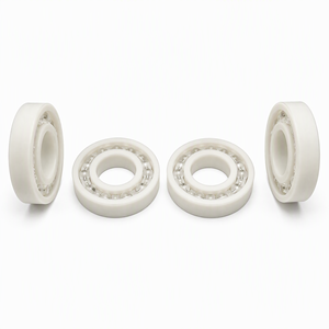 Rodamientos de Plástico PP PE 6007 de 35x62x14mm con Bolas de Vidrio, Tipo Abierto, Resistentes a Ácidos, Ligeros y Aislantes para Equipos Químicos Húmedos - Product Image 1