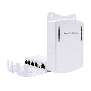 Gigabit IP66 Waterproof 5 Ports <b>POE</b> Extender Outdoor 1000Mbps Plug Play DC44 57V Wall Mounted Network <b>Switch</b> - Product Image 4
