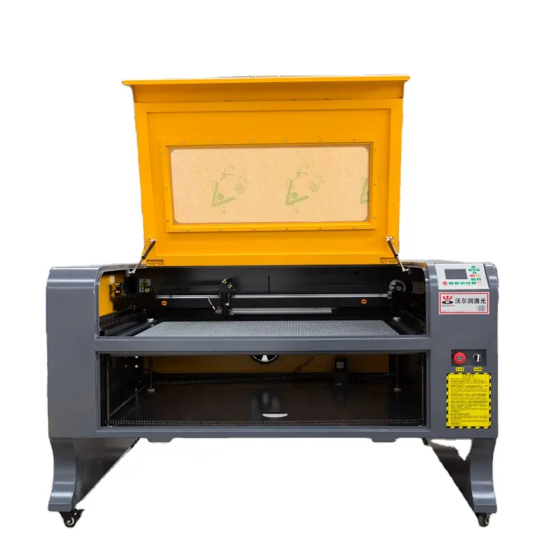 9060 heißer Verkauf Laser gravur maschine/3D-Fotokristall-Lasergravurmaschine/Laser maschine für MDF-Gummi acryl