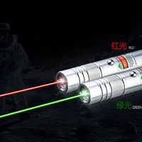 Stylo pointeur LED vert rechargeable par USB en aluminium JF, étanche IP65, haute luminosité, pour usage quotidien et extérieur