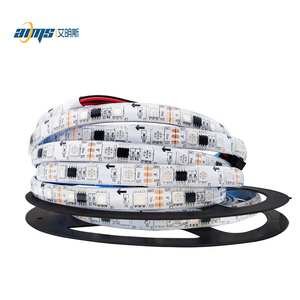 Hot Bán Ma Thuật Giấc Mơ Màu Linh Hoạt Không Thấm Nước Led Strip Lights12v 60Leds IC Bên Ngoài Ws2811 Mix Color Địa Chỉ LED Strip - Product Image 1