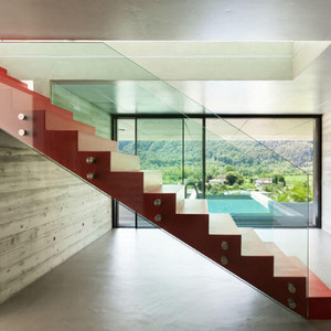 Bonne Finition mono poutre Fabricant D'escalier À <span class=keywords><strong>Double</strong></span> <span class=keywords><strong>Limon</strong></span> Élégant En Acier Au Carbone D'escalier - Product Image 4
