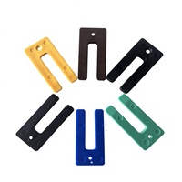 Entretoises en PP en forme de fer à cheval 35*75mm, calfeutres de fenêtre, entretoises en U pour carrelage, calfeutres en plastique en U pour le nivellement des espaces entre les fenêtres et les cadres de portes