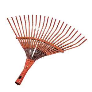 Rastrillo de Jardín de Acero de Alta Calidad con Mango de Madera para Césped, Flores y Macizos - Product Image 1