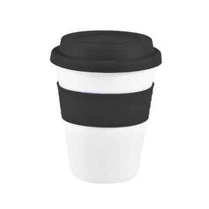 Mug à café en céramique moderne 12oz, tasse de voyage réutilisable et portable avec couvercle pour boissons chaudes - Product Image 6