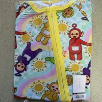 RTS Mystery Blind Box Pyjama zippé en bambou pour fillettes, Vente en gros usine, Ensemble de vêtements pour filles personnalisable, Faible MOQ et personnalisation du logo