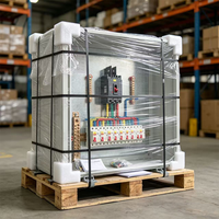 Armoire de distribution d'alimentation principale triphasée industrielle, coffret de disjoncteurs complet, panneau de commande électrique personnalisé pour ferme