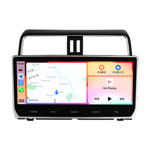 สำหรับ Toyota Land Cruiser Prado ปี 2016-2019 จอ IPS ขนาดใหญ่ 12.3 นิ้ว ความละเอียด 4K ระบบนำทาง Android พร้อม GPS สำหรับภาพถอยหลัง วิทยุ MP3 - Product Image 1