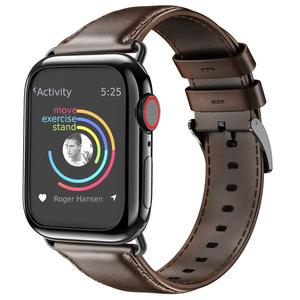 <span class=keywords><strong>Bracelet</strong></span> de Montre en <span class=keywords><strong>cuir</strong></span> <span class=keywords><strong>Homme</strong></span> femme Remplacement <span class=keywords><strong>Apple</strong></span> iWatch <span class=keywords><strong>Watch</strong></span> Series 5 4 3 2 1 Bande de Sangle - Product Image 2
