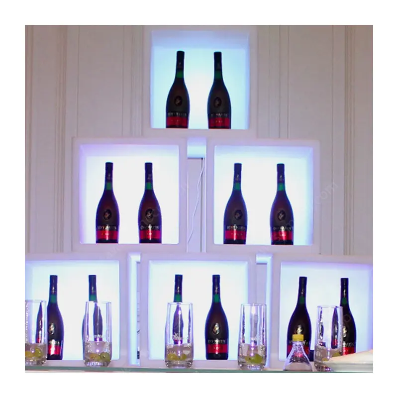 Presentador de botella Vip con luz Led, para Bar Club (Cb410)