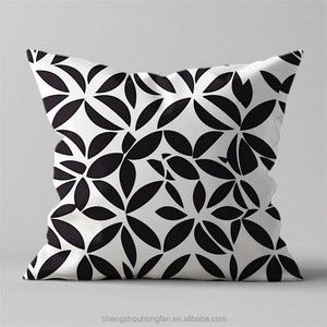 <strong>Cushion</strong> Cases Decorative Geometric <strong>Pattern</strong> Throw Pillow Covers for Modern Homes Sofa Bedroom Couch Car Living Room 18*18inches - Product Image 1