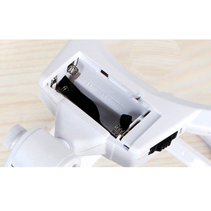 Loupe de bureau pliable à double lentille 2,5X 5X avec règle de mesure graduée pour soudure et gravure - Product Image 5