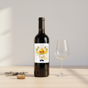 Xieli Vietnam Pegatinas Decorativas para Botellas de Vino de Papel para Fiestas y Celebraciones - Product Image 2