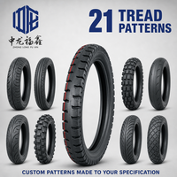 Pneu de moto 2.75-17, roue avant et arrière, tubeless, 75mm 588mm OD, 125cc-200cc, pour Honda CB CG125