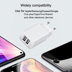 Cargador de Pared con Certificación CE GS Premium, Enchufe Europeo, Dos Puertos USB, 5V 2A 10W, Adaptador de Corriente Alterna para Teléfono Móvil - Product Image 5