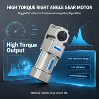 Réducteur de vitesse de moteur électrique à angle droit, boîtes de vitesses à angle droit creuses/pleines, axe de tension de puissance personnalisé pour le transport de tissus
