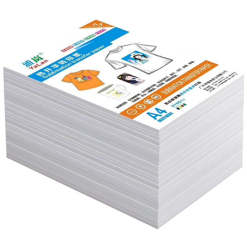 Instant Print Sublimation Paper Clothes Logo