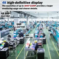 Cámara Industrial IMX678 60fps 4K, Módulo con Protocolo UVC, Sin Controladores, Interfaz Tipo-C, Lente M12 con Montura S, Compatible con Detección Facial
