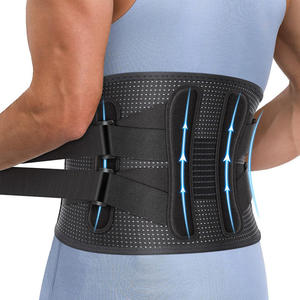 Best Quality Contoured Lumbar Support Belt Adjustable <b>Back</b> <b>Brace</b> for Waist Stability Comfort and Daily Wear Available For Sale - Product Image 1