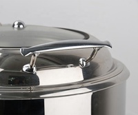 Nouvellement conception miroir polissage rond de luxe ovale plat de friction