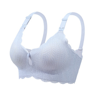 Ropa interior <span class=keywords><strong>de</strong></span> lactancia para mujeres embarazadas Push-up Sujetadores antiflacidez para amamantar durante el <span class=keywords><strong>embarazo</strong></span> - Product Image 5