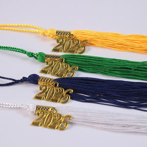 Gorro de Graduación Universitario con Borla y Colgante para Estudiantes de Doctorado/Maestría, Año 2025/2026 - Product Image 1