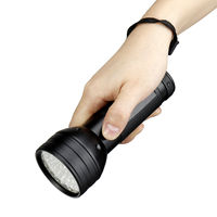Taches d'urine de chien Punaise de lit Batterie AAA Torche lumineuse Détecteur ultraviolet 365nm Aluminium 51 LEDs Lampe de poche UV