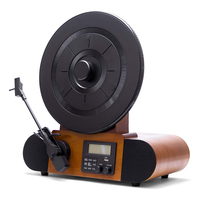 Tourne-disque Vertical classique à 3 vitesses avec Radio DAB/DAB +/FM