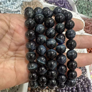 Bracelets en perles <span class=keywords><strong>de</strong></span> cristal œil <span class=keywords><strong>de</strong></span> <span class=keywords><strong>tigre</strong></span> bleu naturel <span class=keywords><strong>de</strong></span> 10 mm, bijoux fantaisie <span class=keywords><strong>de</strong></span> haute qualité en gros pour cadeau - Product Image 2