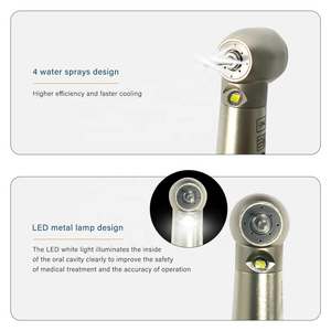 Turbina dental <span class=keywords><strong>de</strong></span> <span class=keywords><strong>alta</strong></span> velocidad con LED y cuatro salidas <span class=keywords><strong>de</strong></span> spray, generador <span class=keywords><strong>de</strong></span> aire, <span class=keywords><strong>pieza</strong></span> <span class=keywords><strong>de</strong></span> mano para dentista, <span class=keywords><strong>de</strong></span> proveedor dental <span class=keywords><strong>de</strong></span> fábrica - Product Image 3