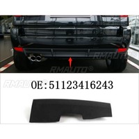 Pour BMW X3 E83 2007-2010, kit carrosserie diffuseur de pare-chocs arrière, protection de pare-chocs, couvercle de protection 51123416243