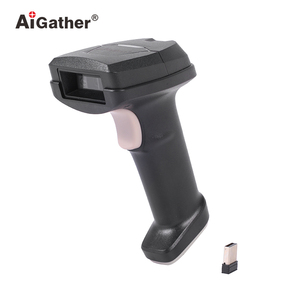 Escáner de Código de Barras Inalámbrico 2.4G USB, Lector de Códigos 1D y 2D, Pistola Escaneadora de Códigos QR para Almacén - Product Image 2