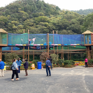 Équipement <span class=keywords><strong>de</strong></span> terrain <span class=keywords><strong>de</strong></span> jeu en corde tressée pour l'extérieur et planification globale du site pour les parcs d'aventure pour enfants par l'équipe <span class=keywords><strong>de</strong></span> conception personnalisée NetsTribe - Product Image 5