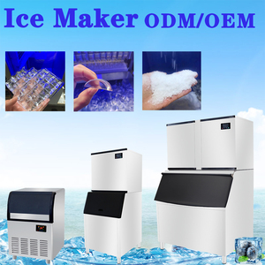 Commercial 380kg Cube Stainless Steel <b>Ice</b> <b>Maker</b> Machine With 250kg Bucket Compressor & Engine 110V220V 240V Factory Direct Sales - Product Image 4