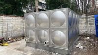 Pompe à chaleur air-eau avec boîtier en acier inoxydable 304, garantie 1 an pour usage commercial
