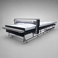 Table d'application à plat semi-automatique pneumatique pour laminage vinyle grand format LF1740-B4 1,6*4,0m/5*13ft – Prix usine