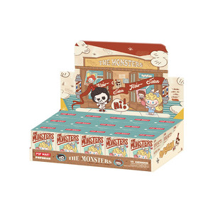 Figura Coleccionable THE MONSTERS Vintage de Salón de Belleza Labubuu, Adorno de Personaje Pintado a Mano con Gránulos, Regalo Ideal - Product Image 1